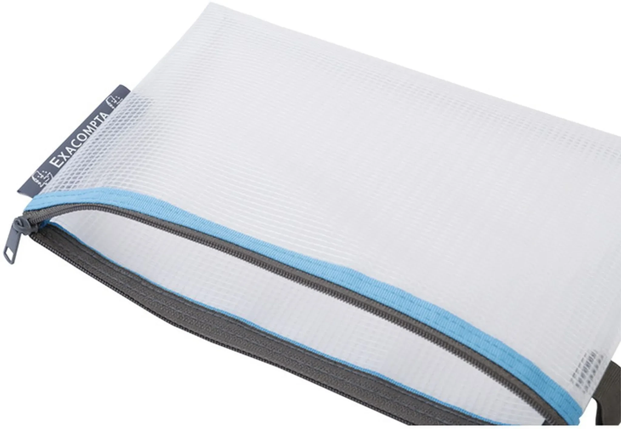 Exacompta Reißverschlusshülle A5 – transparent, sortierte Farben