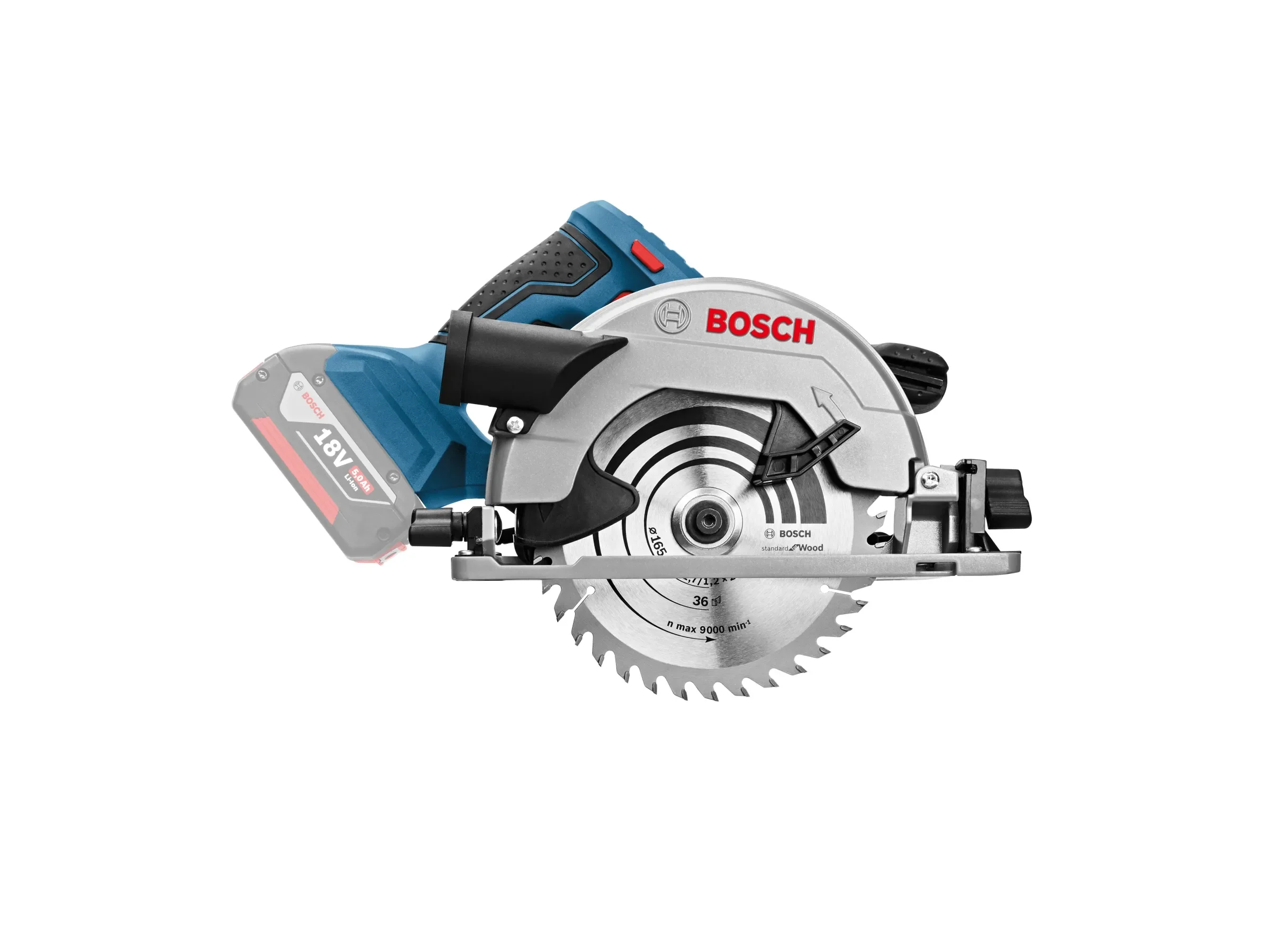 Akku-Kreissäge 18 V – 57 mm Schnitttiefe inkl. L-Boxx & Sägeblatt