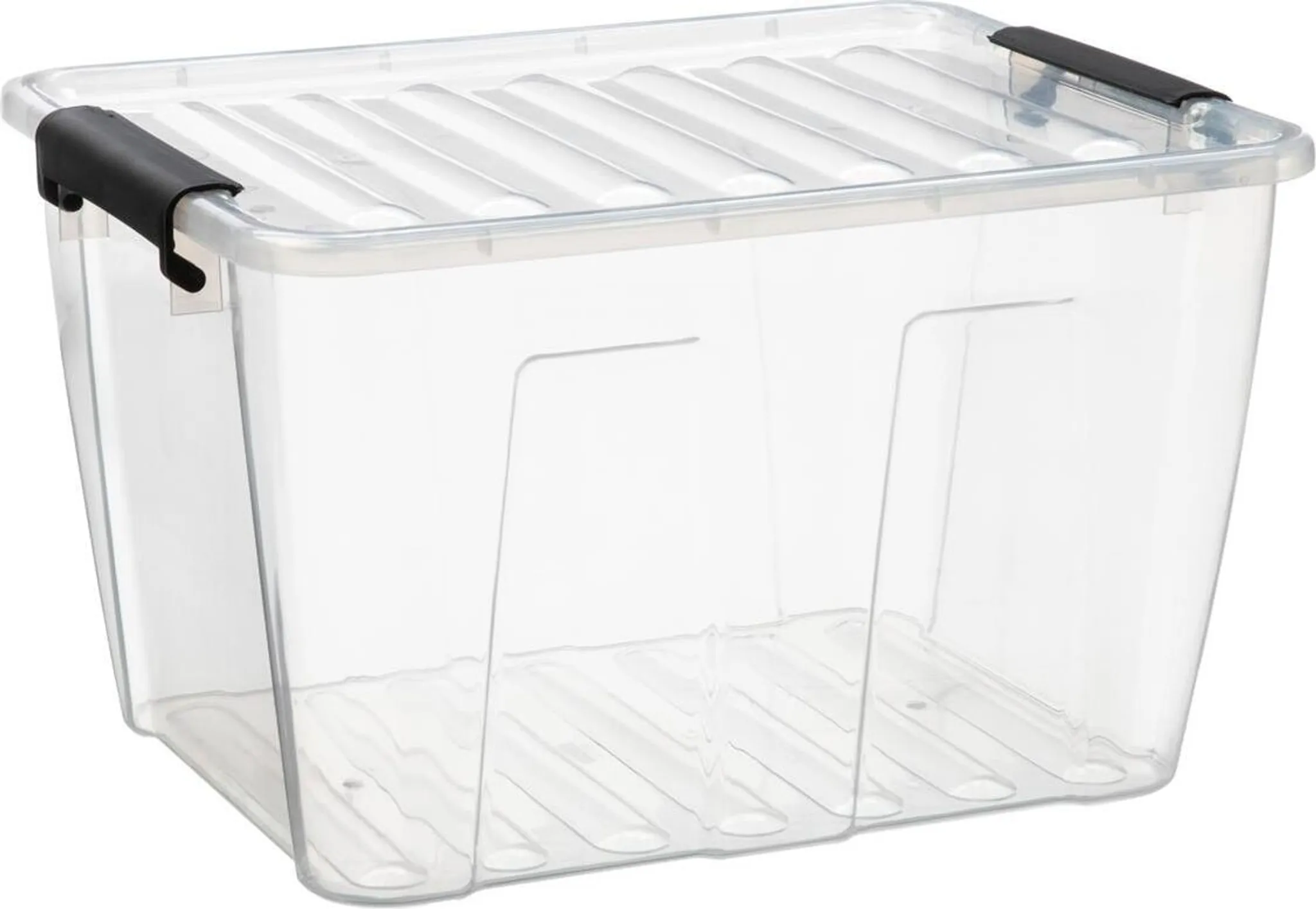 plast team Aufbewahrungsbox HOME BOX – 15 Liter – Transparent